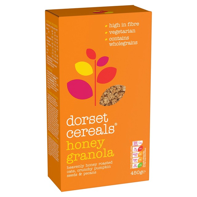 Dorset Cereals Honey Granola 450g - British product