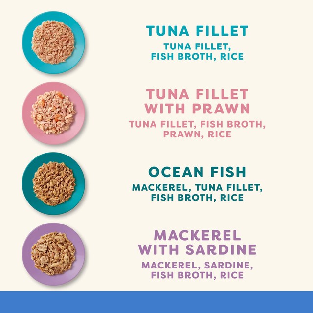 Applaws cat food fish selection multipack 24x70g - British product