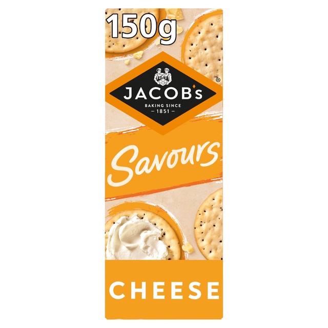 Jacob's cheese crackers 150g, UK version