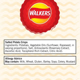 Walkers Crinkles simply salted crisps multipack 5 x 23g (British brand)
