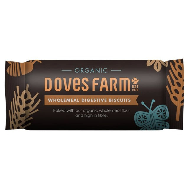 Doves Farm wholemeal digestive biscuits 200g - British product
