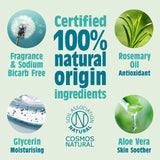 Salt of the Earth Natural Deodorant Roll On Refill Unscented 225ml (British brand)