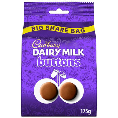 Cadbury Dairy Milk Buttons Milk Chocolate 175g