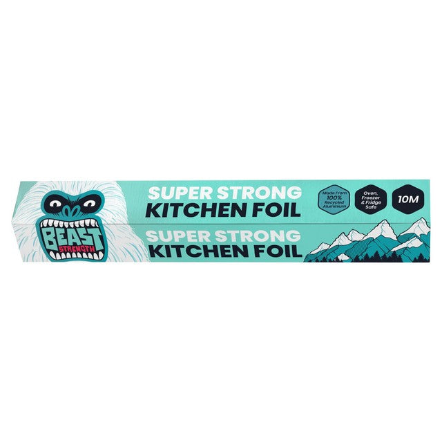 BEAST Super Strong Kitchen Foil 10m - British product