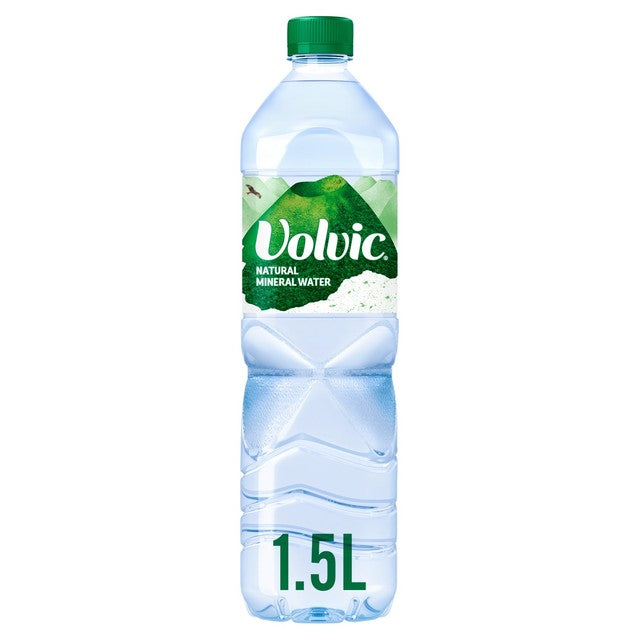Volvic Still Natural Mineral Water 1.5L (British brand)