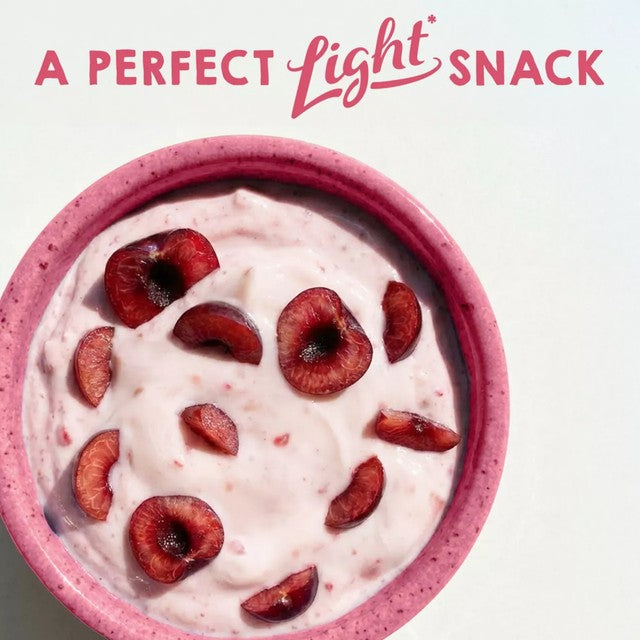Light & Free Cherry Greek Style Yoghurt 4 x 115g, UK version