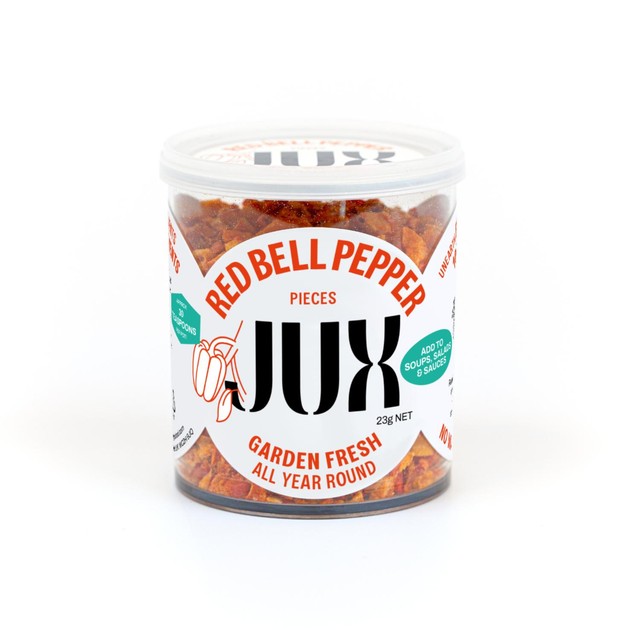 JUX red bell pepper pieces 25g, UK version