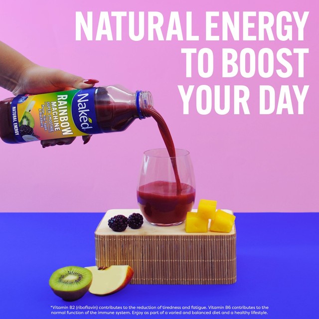 Naked Rainbow Machine Super Smoothie 750ml, imported from the UK
