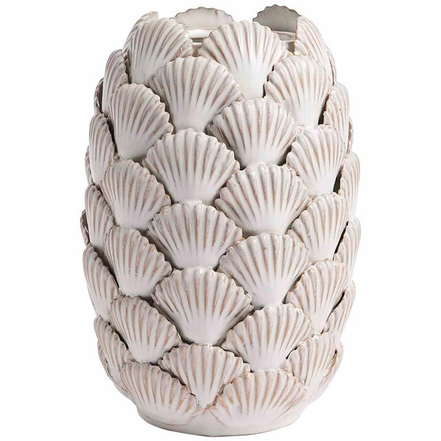 M&S medium white ceramic vase, imported from the UK