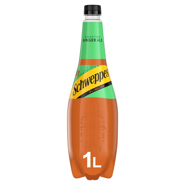 Schweppes Slimline Canada Dry Ginger Ale 1L (British brand)