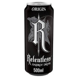 Relentless Origin energy drink 4 x 500ml, imported from the UK