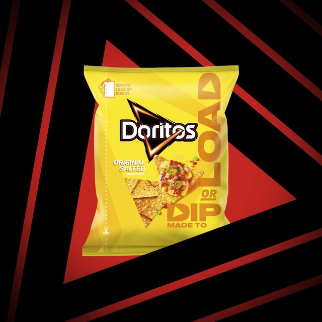 Doritos original salted tortilla chips 230g - British product