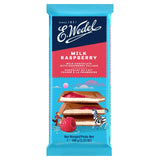E Wedel Milk Chocolate with Raspberry Filling 100g