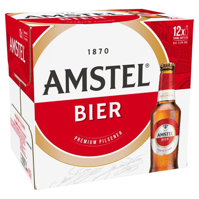 Amstel Lagerøl Flasker 12 x 300ml