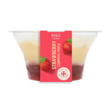 M&S strawberry compote trifle 600g (British brand)