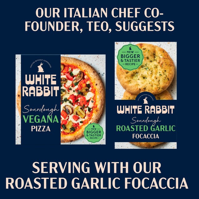 White Rabbit gluten-free sourdough vegana pizza 440g (British brand)