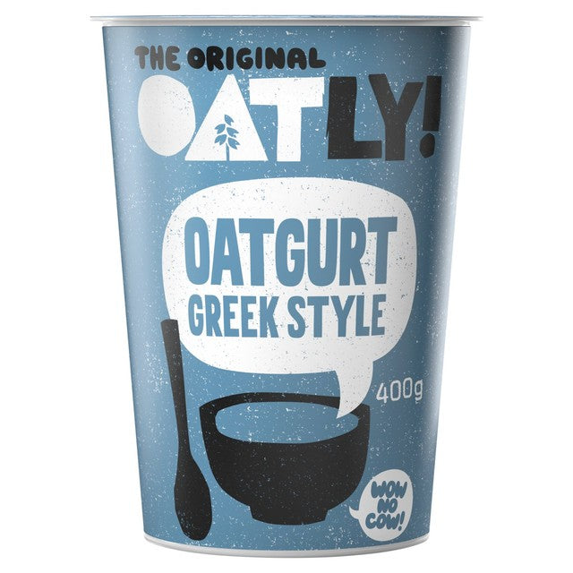 Oatly Oatgurt Greek 400g imported from the UK