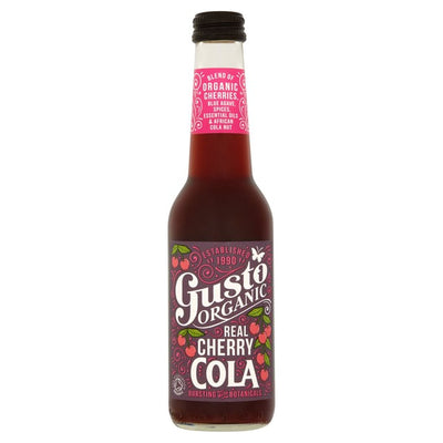 Gusto Organic Cherry Cola Soft Drink 275ml