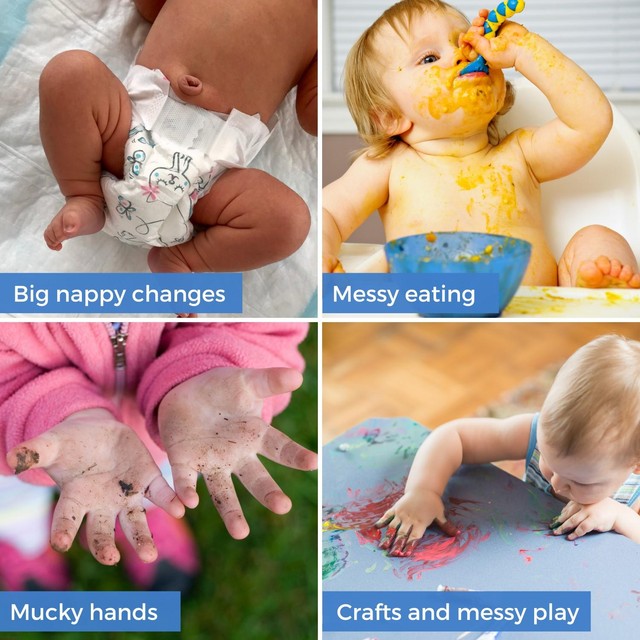 Mum & You OneWipe XL baby wipes 4 pack, imported from the UK