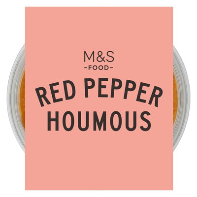 M&S Roasted Red Pepper Houmous Dip 200g