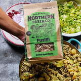 Northern Pasta Fusilli pasta 450g, imported from the UK