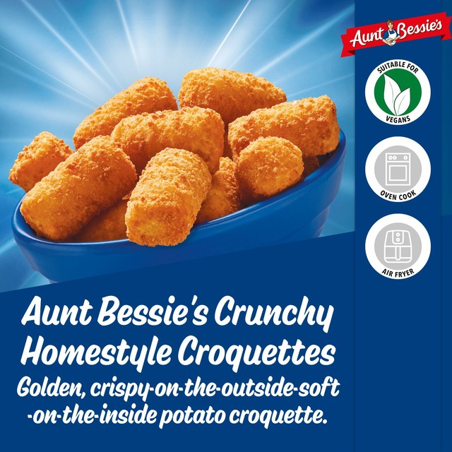 Aunt Bessie's Crunchy Homestyle Croquettes 550g - British product