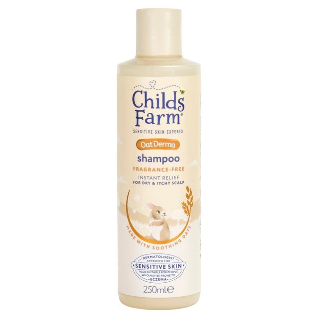 Childs Farm OatDerma children's shampoo Fragrance-Free 250ml - British product