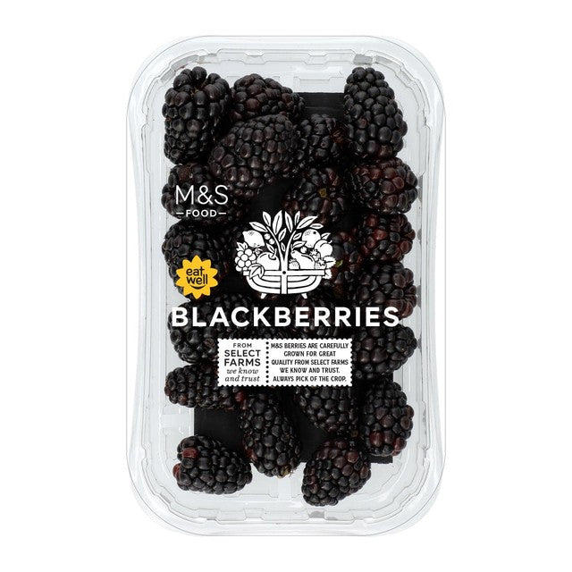 M&S blackberries 150g, imported from the UK