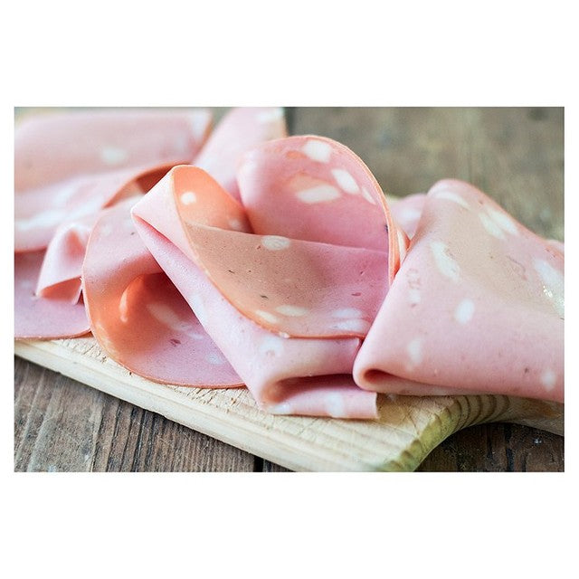 Natoora Italian Mortadella 90g, imported from the UK