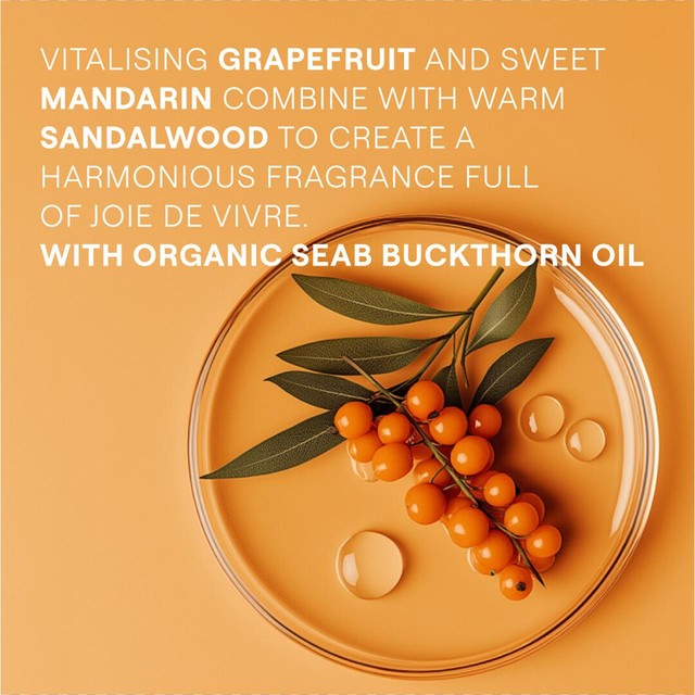 Weleda Sea Buckthorn Vitality Shower Cream Wash 400ml (British brand)