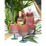 Summerhouse Ombre Picnic Wine Tumblers