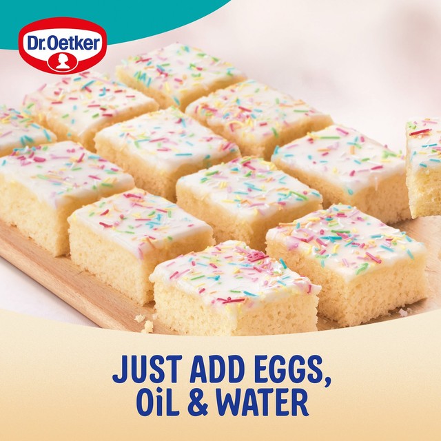 Dr Oetker vanilla cake mix 436g - British product