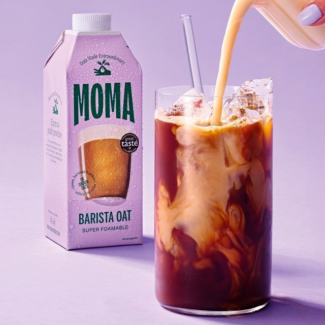 Moma barista oat drink 750ml, imported from the UK