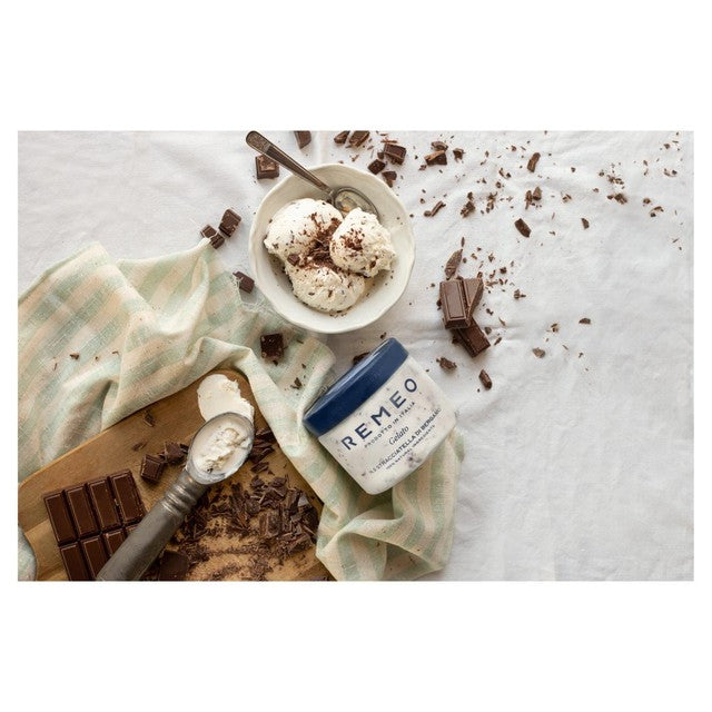 Remeo Stracciatella gelato 462ml, imported from the UK