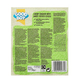 Good Boy chicken and sweet potato stick chew dog treats 90g, UK version
