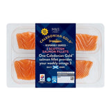 M&S Scottish salmon fillets skin on 240g, imported from the UK