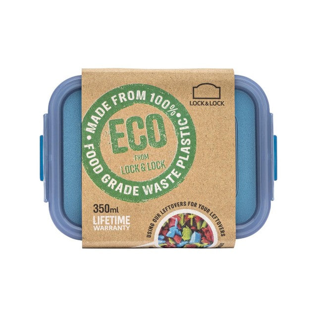 Locknlock Eco Rectangular food storage container 350ml, UK version