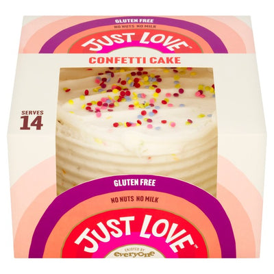 Just Love Food Gluten Free Confetti Cake 1.022kg