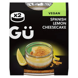 Gü Plant Spanish Lemon Cheesecake Dessert 2 x 92g, UK version