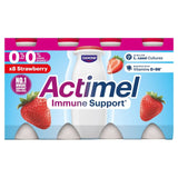 Actimel strawberry fat-free yoghurt drink multipack 8 x 100g - British product