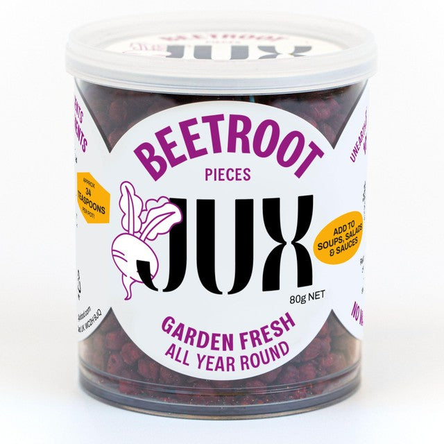 JUX beetroot pieces 80g, UK version