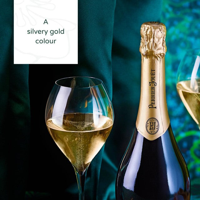 Perrier-Jouet Champagne Grand Brut Non-Vintage Half Bottle, imported from the UK