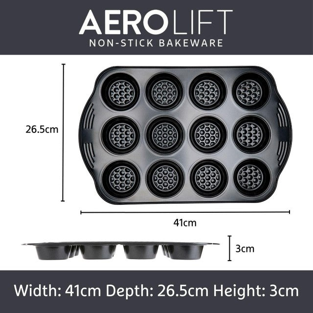Prestige Aerolift 4-piece baking tin set, imported from the UK