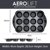 Prestige Aerolift 4-piece baking tin set, imported from the UK