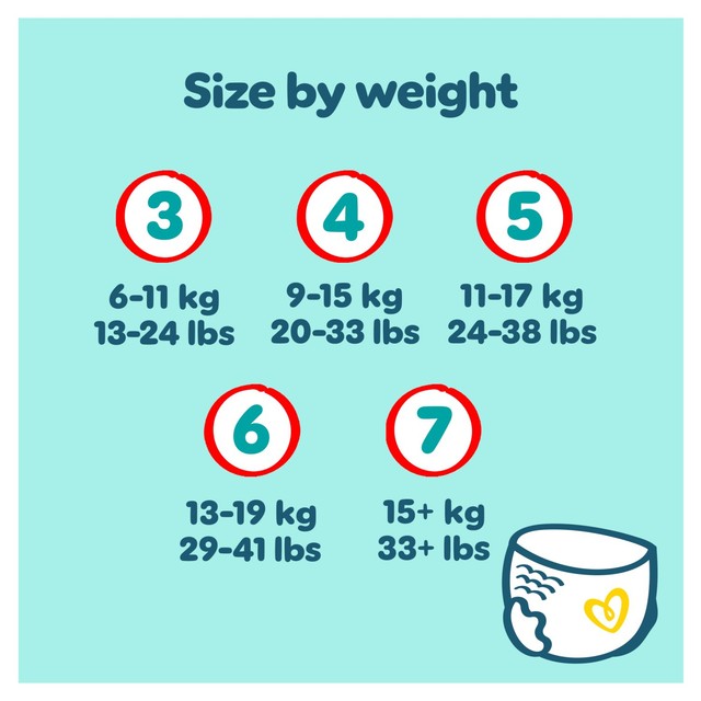 Pampers Premium Protection Nappy Pants Size 4 (9-15kg), imported from the UK