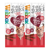 Webbox cat treat sticks with beef and rabbit 30g (British brand)
