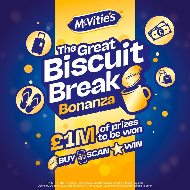 Mcvitie's digestive caramel slices cake bars 5 pack, imported from the UK