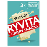 Ryvita Crispy Snacks Yogurt Flavour Snack Packs 78g
