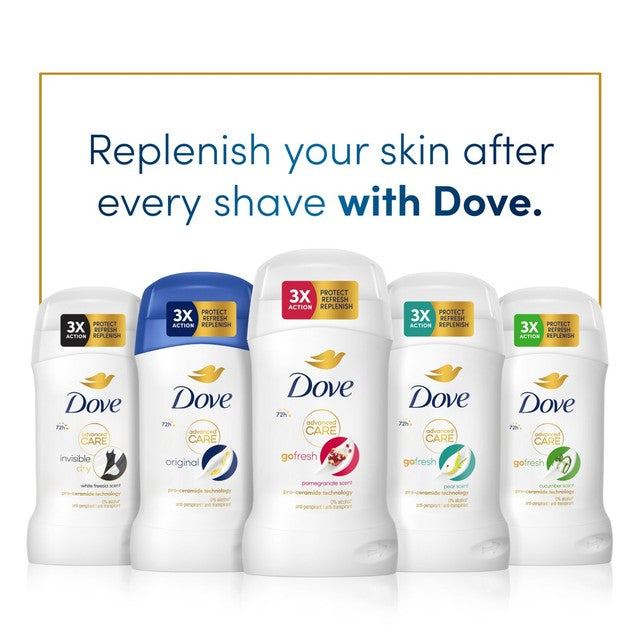 Dove invisible anti-perspirant stick 50ml - British product