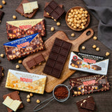 Novi dark chocolate hazelnuts bar 130g - British product